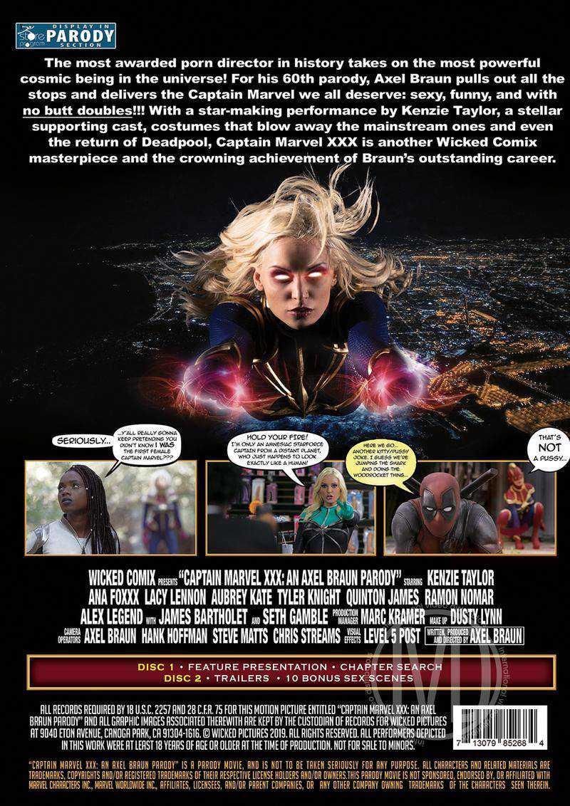Captain Marvel Xxx Parody {dd}